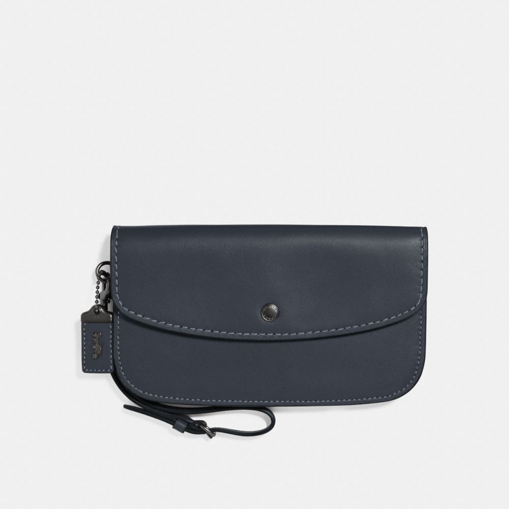 COACH 27528 - LARGE CLUTCH BP/MIDNIGHT NAVY