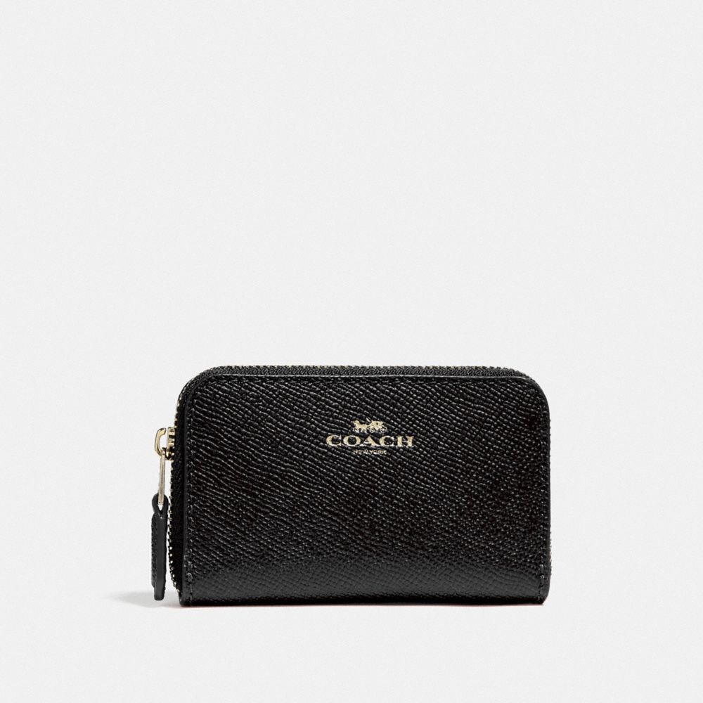 COACH 27569 Zip Around Coin Case IMBLK