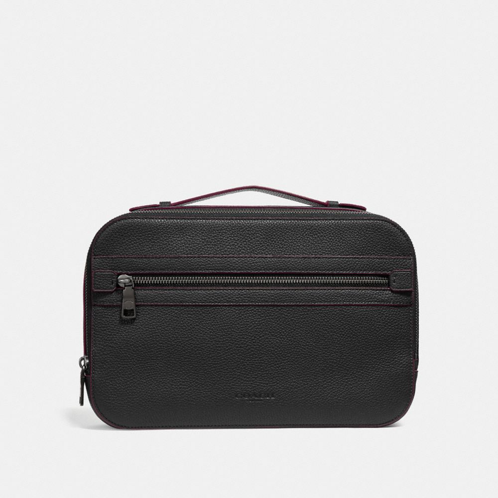 COACH 28500 - ACADEMY TRAVEL CASE BLACK