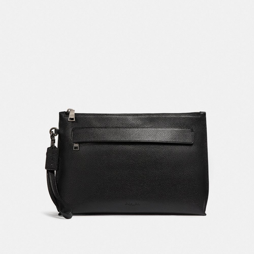 COACH 28614 - CARRYALL POUCH - BLACK | COACH ACCESSORIES