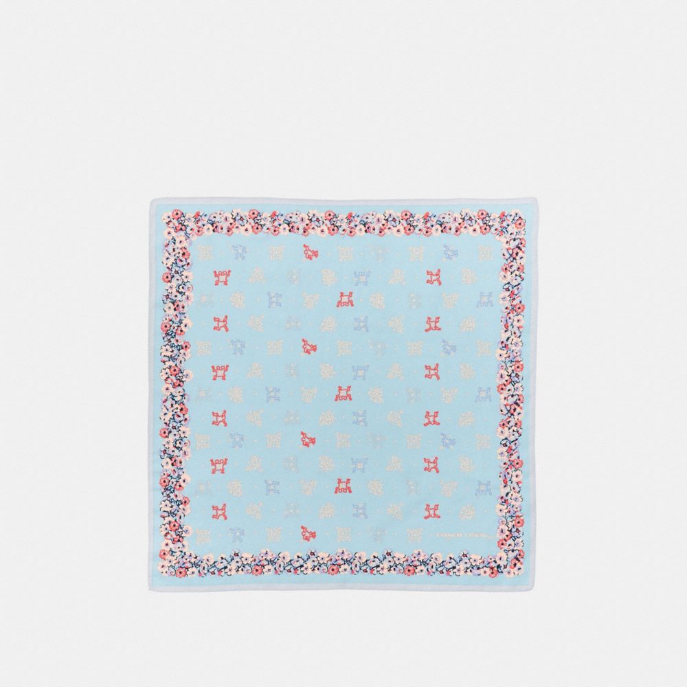 COACH X KEITH HARING BANDANA - 28620 - BRIGHT BLUE