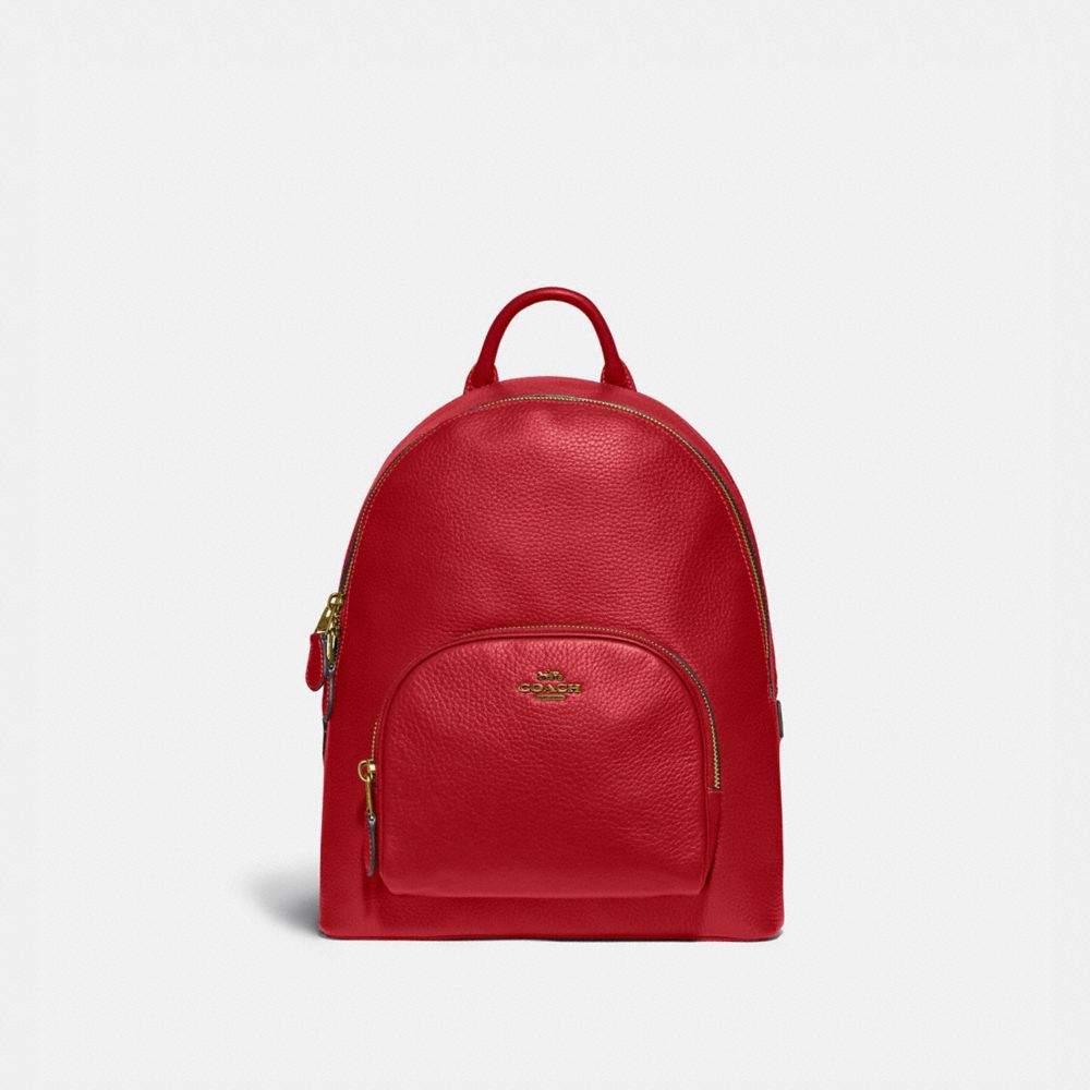 CARRIE BACKPACK 23 - B4/RED APPLE - COACH 2881
