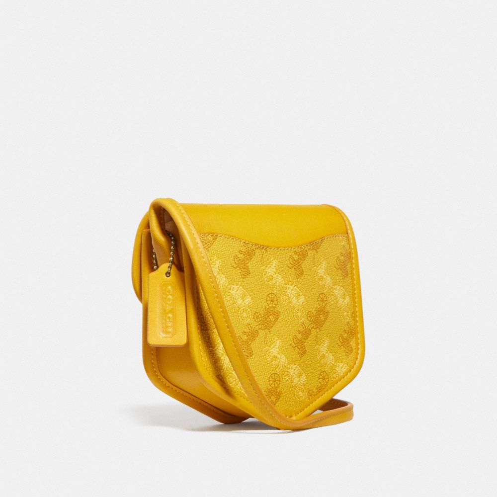 yellow coach purse