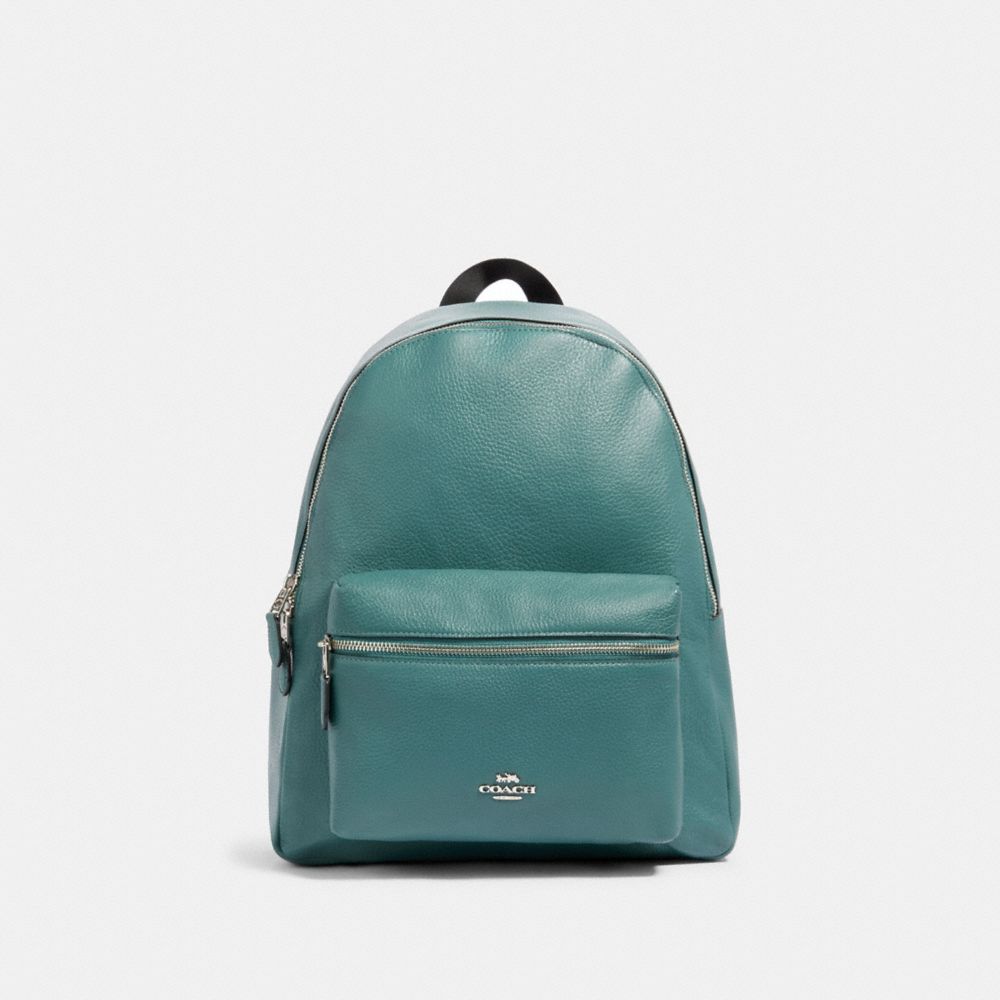 COACH 29004 - CHARLIE BACKPACK SV/DARK TURQUOISE