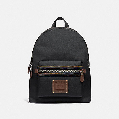 COACH 29474 Academy Backpack Black-Copper/Black