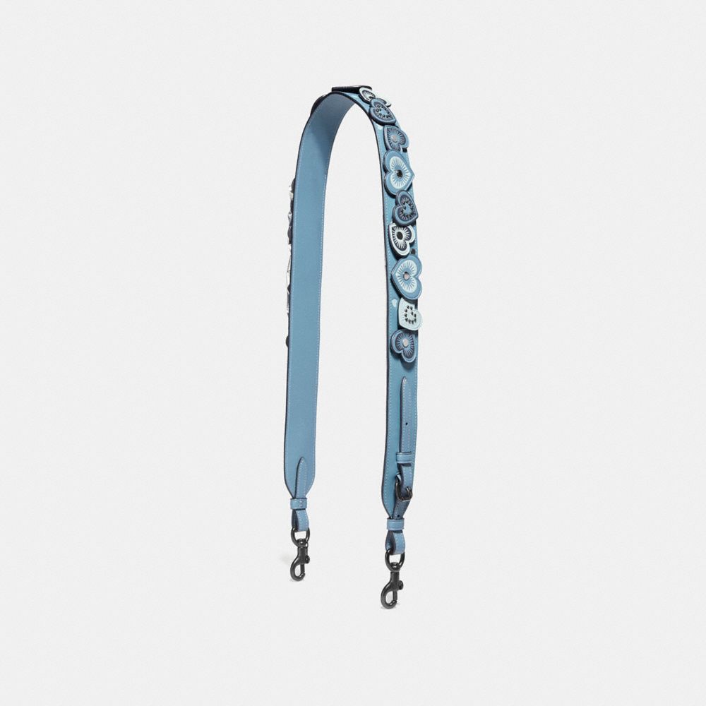 STRAP WITH HEARTS - 29542 - CHAMBRAY/BLACK COPPER