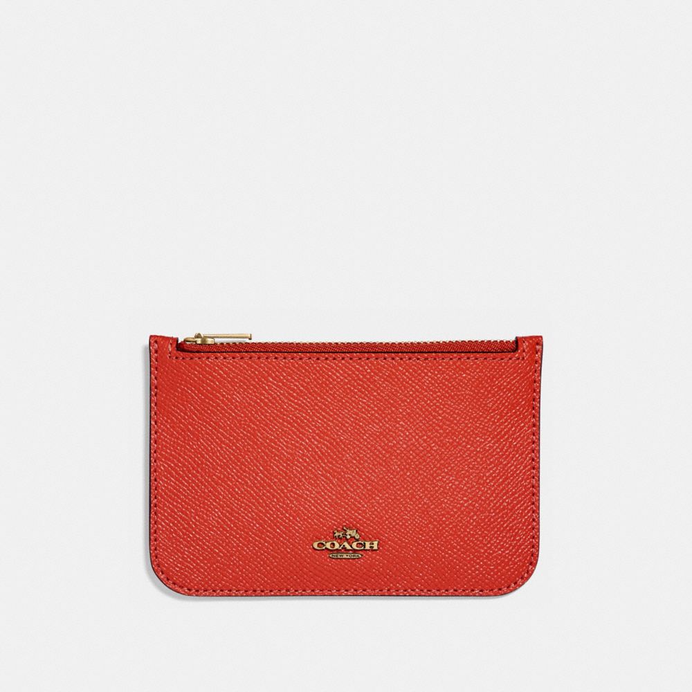 COACH 29688 Zip Card Case LI/JASPER