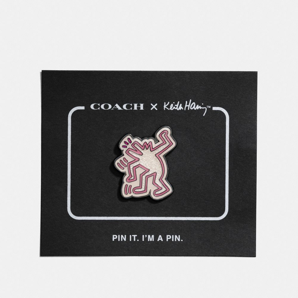 COACH 29838 COACH X KEITH HARING PIN CHALK