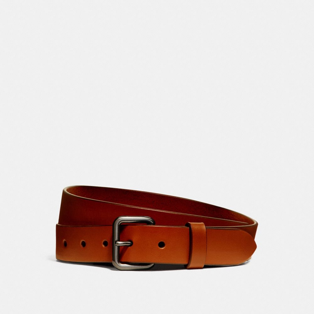 COACH JEANS BELT - GUNMETAL/PEPPER - 29963