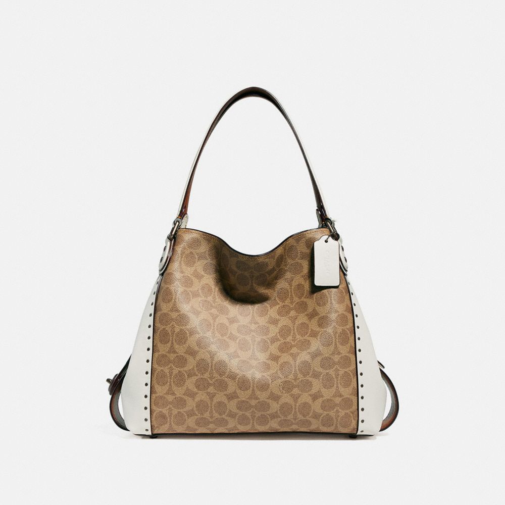 Coach edie online shoulder