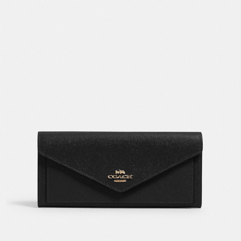 ENVELOPE WALLET - IM/BLACK - COACH 3033