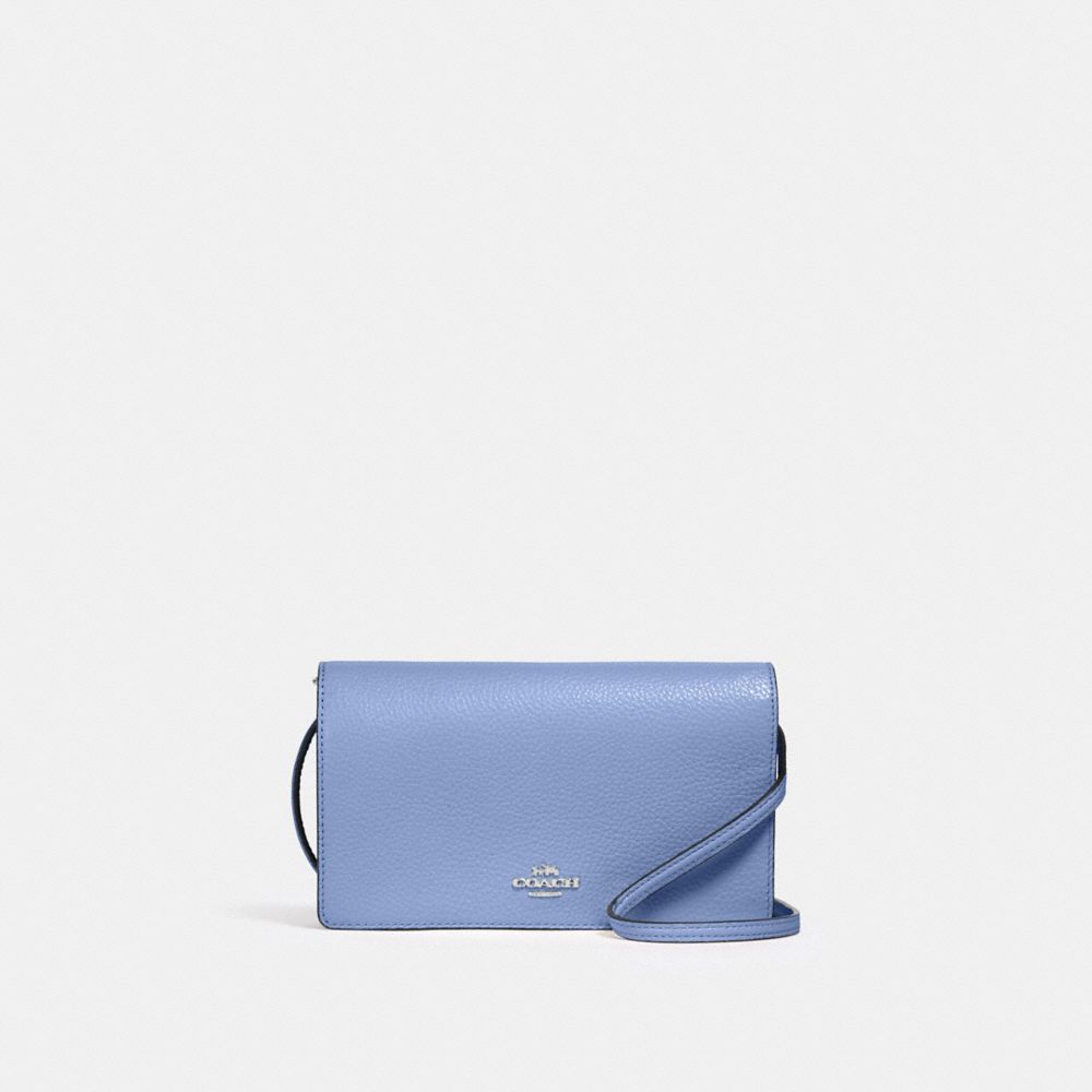 COACH ANNA FOLDOVER CROSSBODY CLUTCH - ONE COLOR - 3037