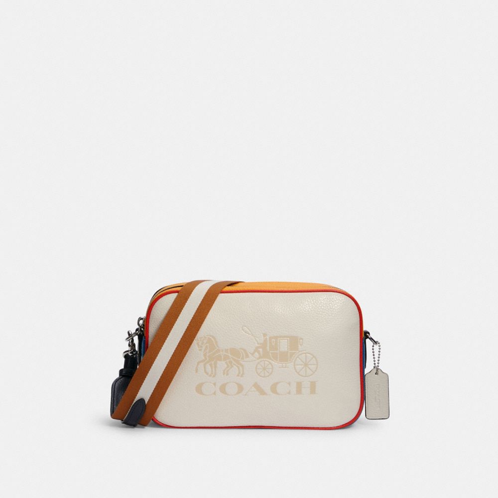 JES CROSSBODY IN COLORBLOCK - SV/CHALK MULTI - COACH 3041