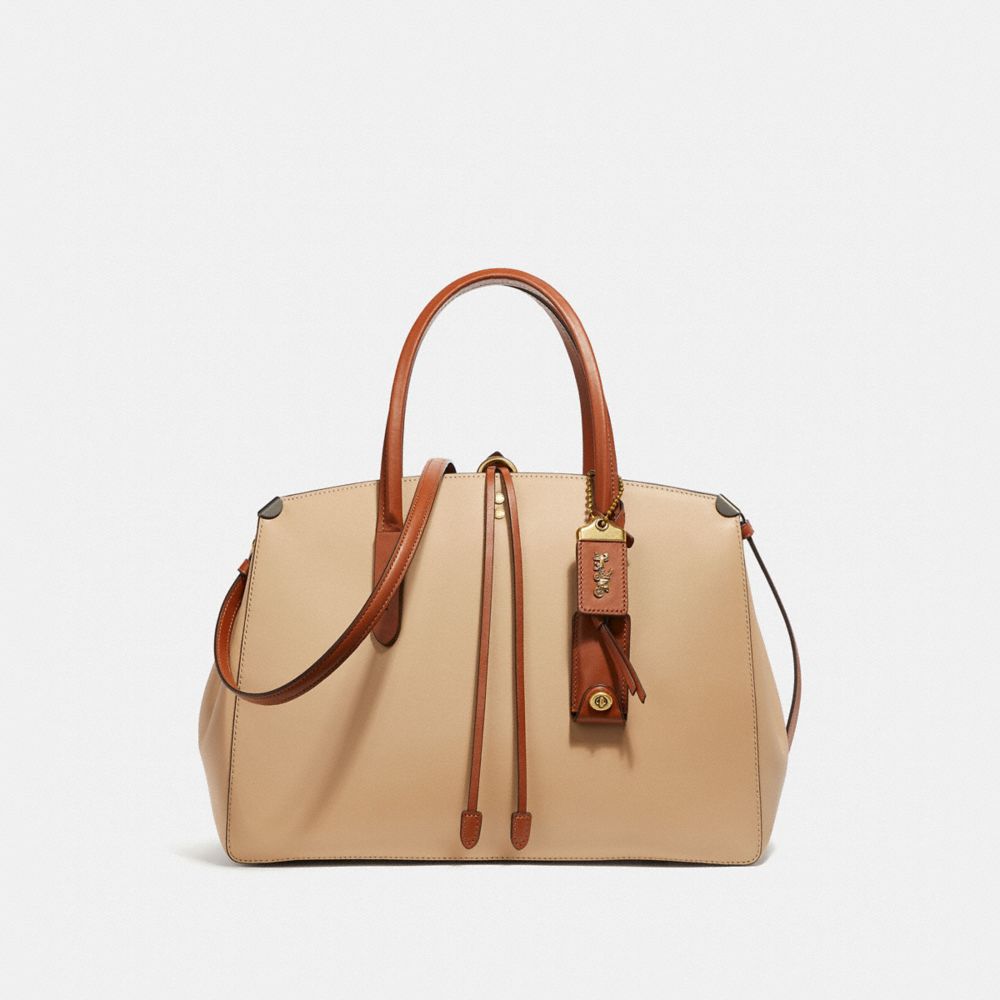 COACH 30453 COOPER CARRYALL IN COLORBLOCK BEECHWOOD-MULTI