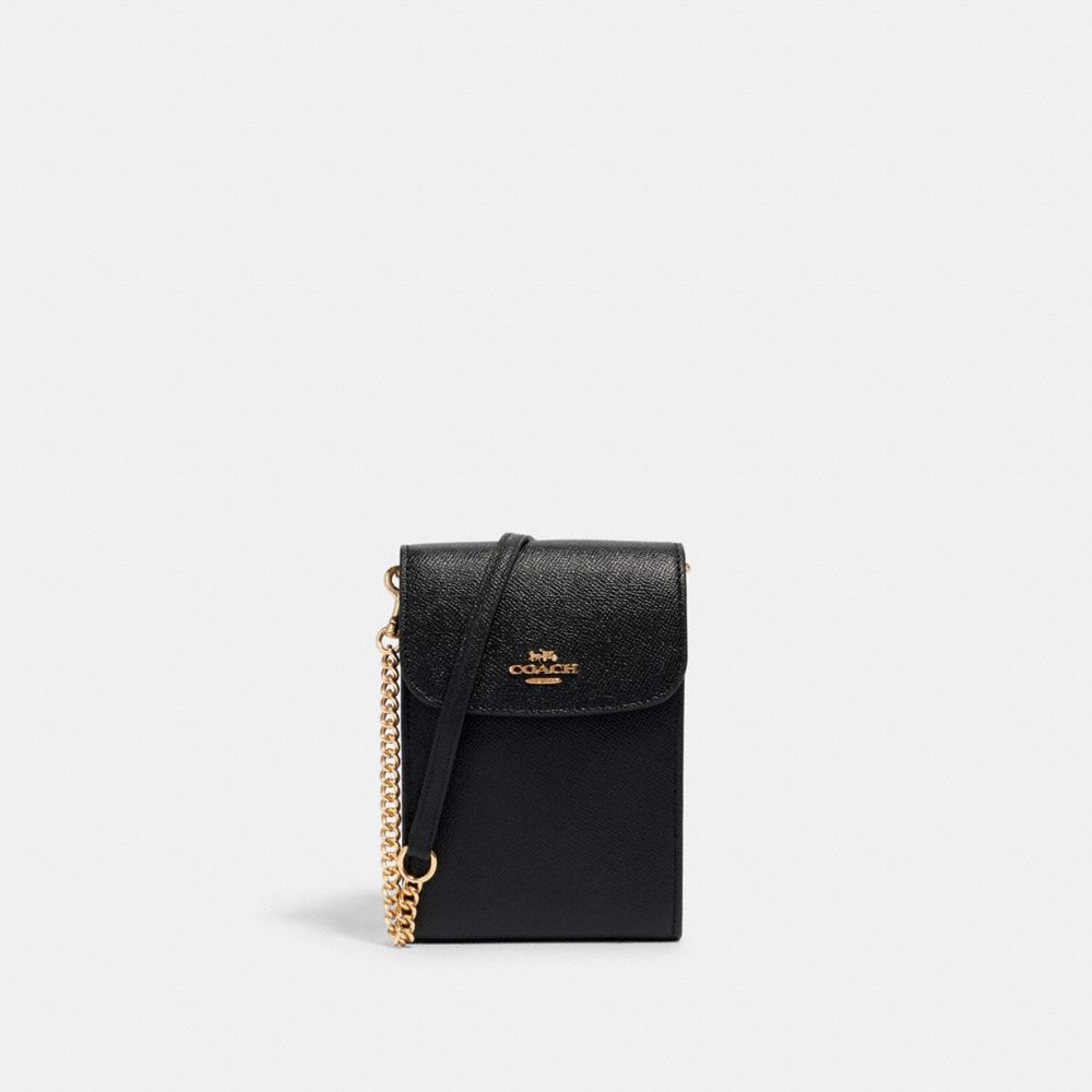 RACHEL PHONE CROSSBODY - IM/BLACK - COACH 3048