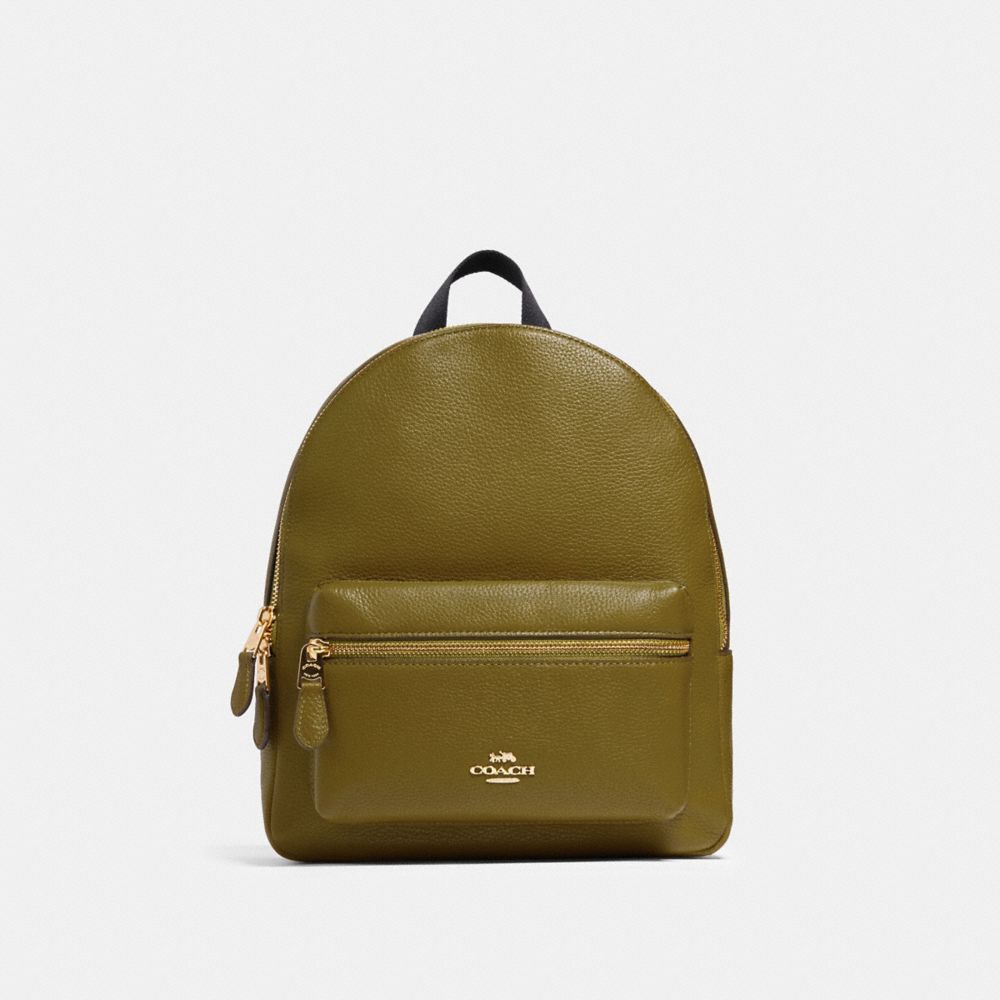 COACH MEDIUM CHARLIE BACKPACK - IM/CITRON - 30550