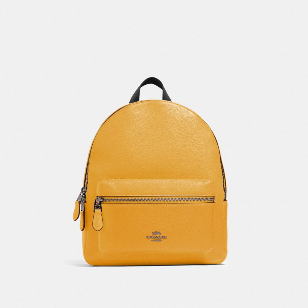 COACH MEDIUM CHARLIE BACKPACK - QB/HONEY - 30550