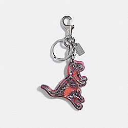 STACKED REXY BAG CHARM - SV/ROSE TORT - COACH 30714