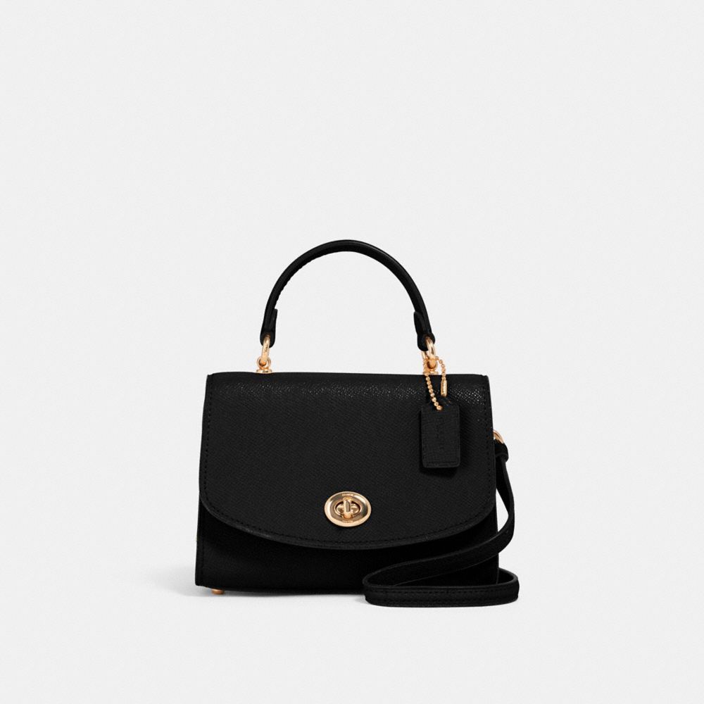 COACH MICRO TILLY TOP HANDLE - IM/BLACK - 3077