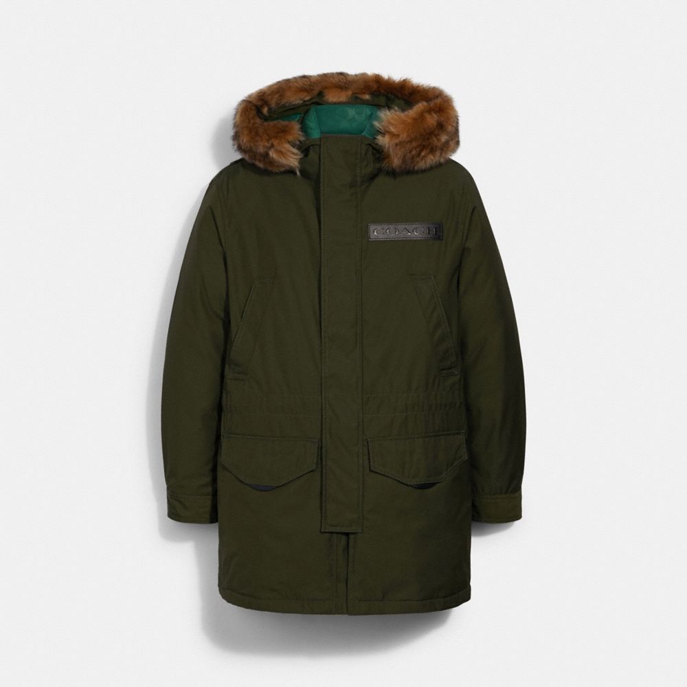 3-IN-1 PARKA - ROSIN / DK GREEN SIG - COACH 3088