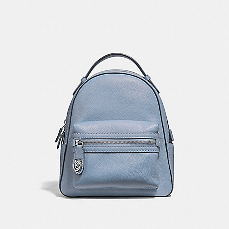 COACH CAMPUS BACKPACK 23 - SILVER/MIST - 31032