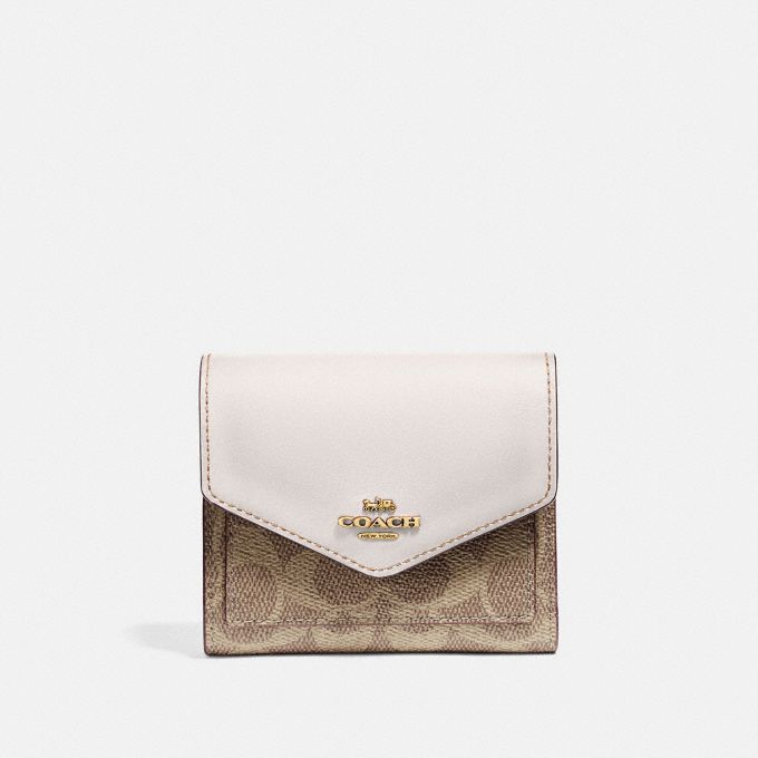 COACH Official Site Official page | SMALL WALLET IN COLORBLOCK 