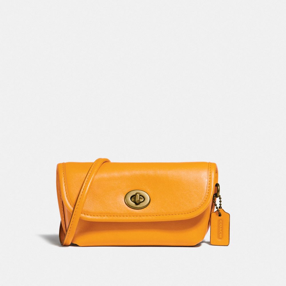 COACH TURNLOCK FLARE BELT BAG - B4/BUTTERCUP - 315