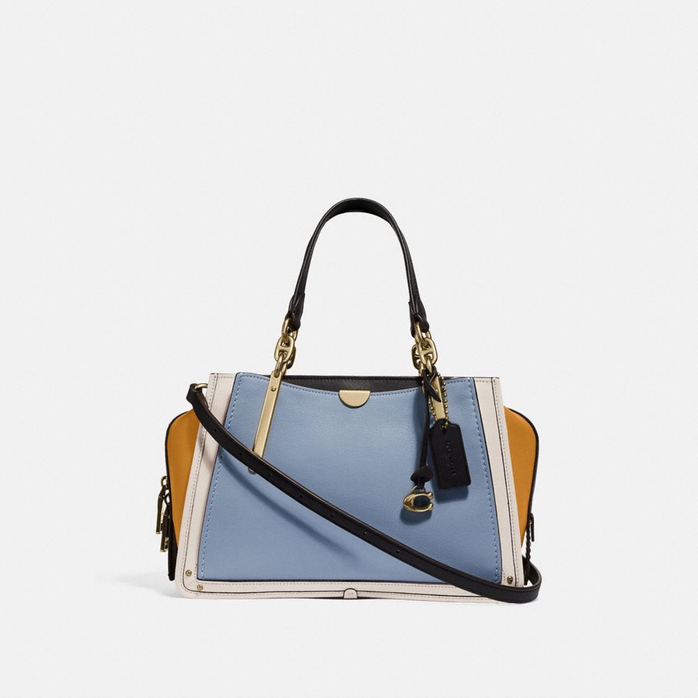 COACH DREAMER IN COLORBLOCK - MIST STRAW MULTI/BRASS - 31633