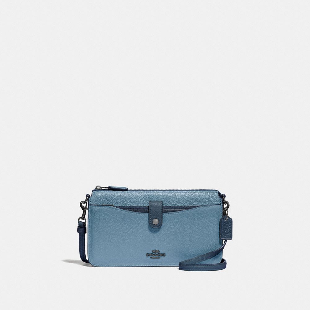 NOA POP-UP MESSENGER IN COLORBLOCK - SLATE MULTI/GUNMETAL - COACH 31864