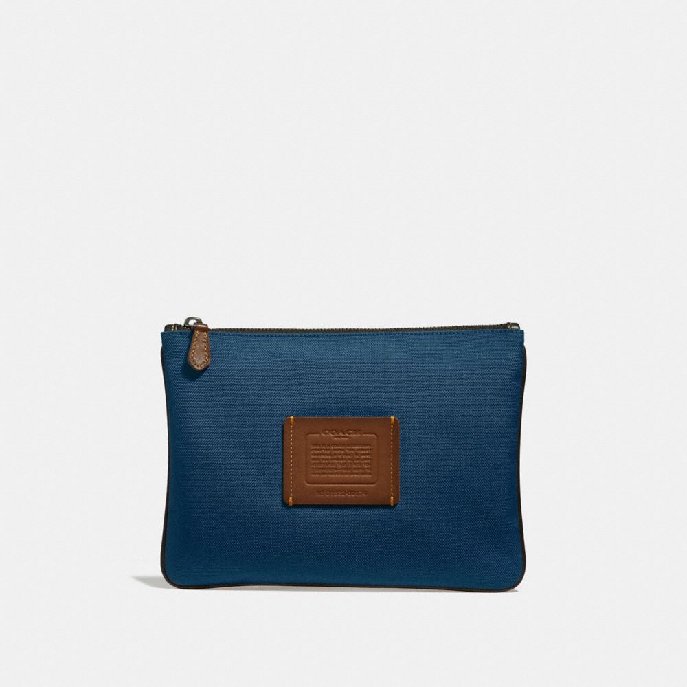 COACH MULTIFUNCTIONAL POUCH - BRIGHT NAVY - 32174