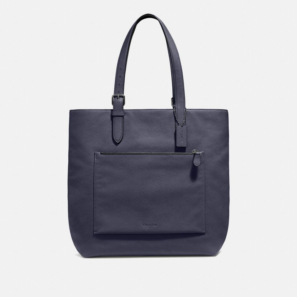 Metropolitan Soft Tote - 32248 - Black Antique Nickel/Midnight Navy