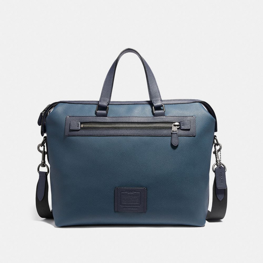 COACH 32251 Academy Holdall DENIM/BLACK COPPER