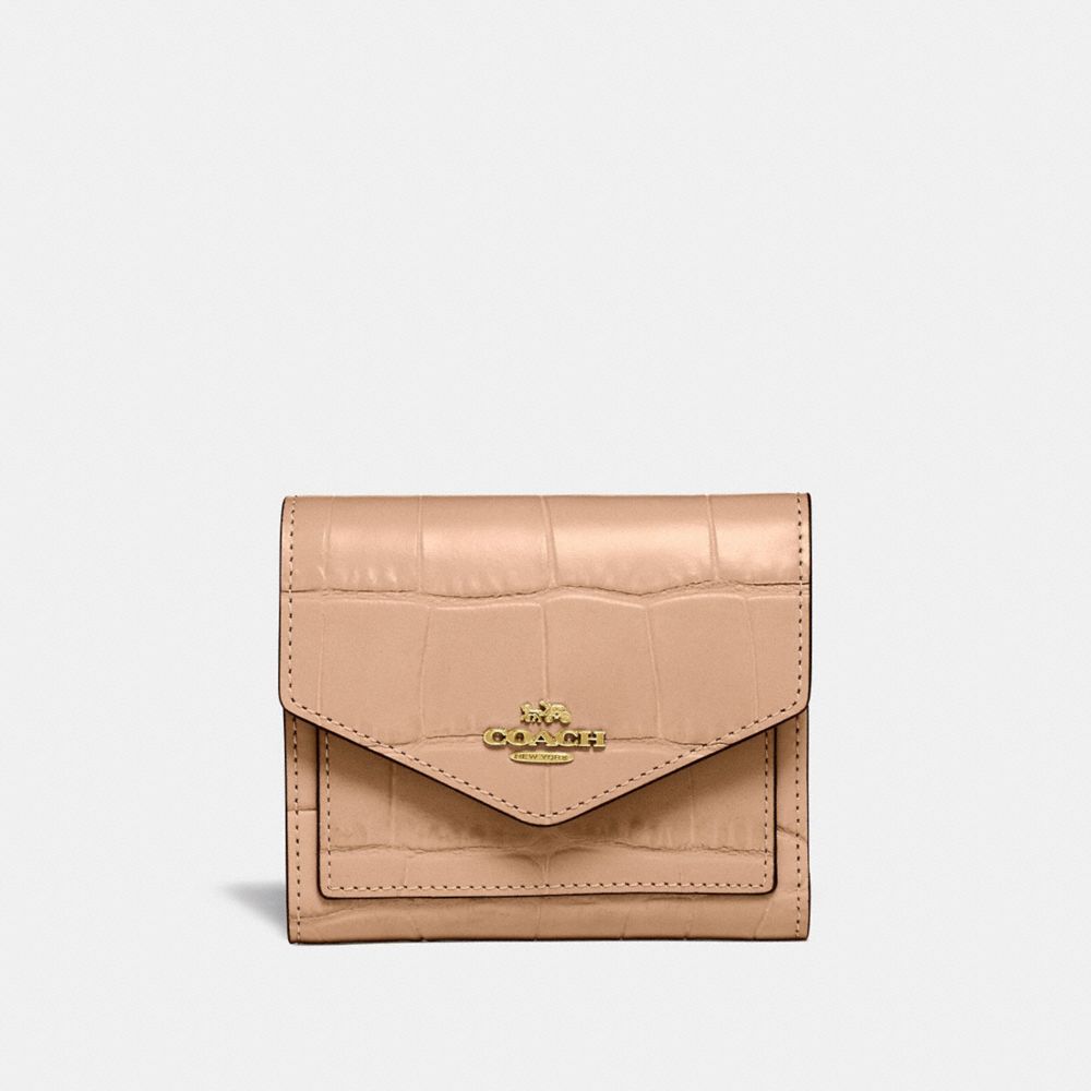 SMALL WALLET - 32486 - GOLD/BEECHWOOD