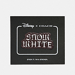 COACH 32526 Disney X Coach Snow White Sticker OXBLOOD/MULTI