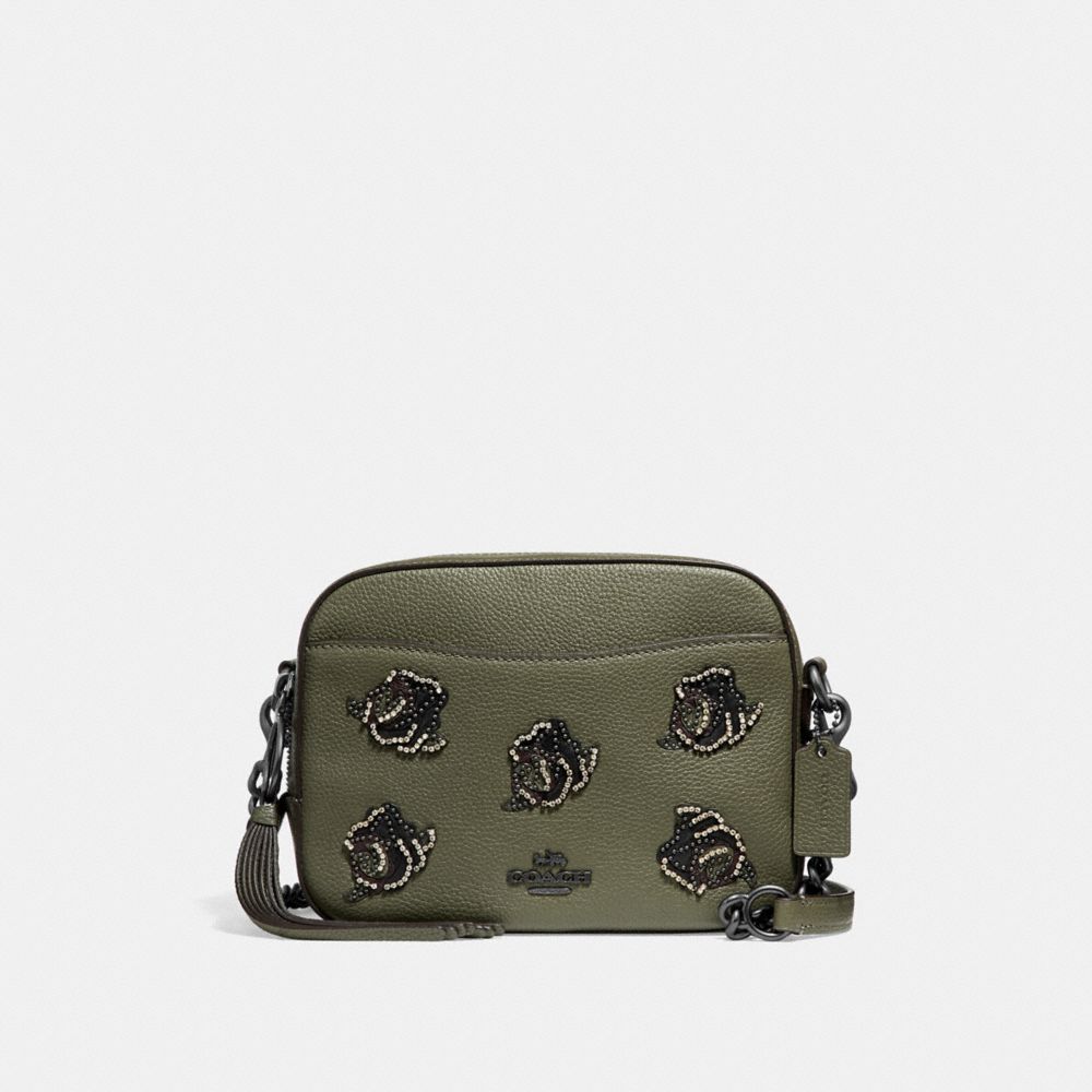 coach camera bag rose