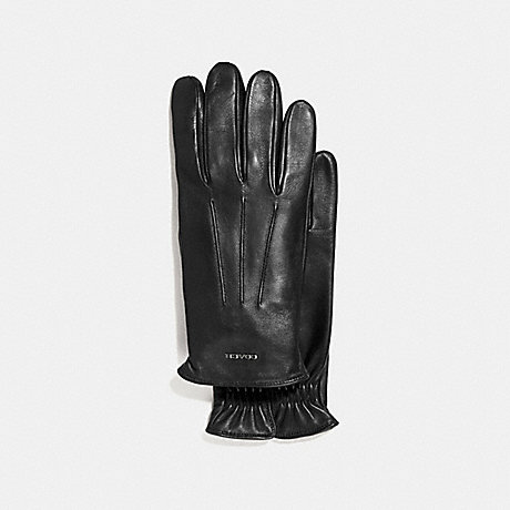 COACH Tech Napa Gloves - BLACK - 33083