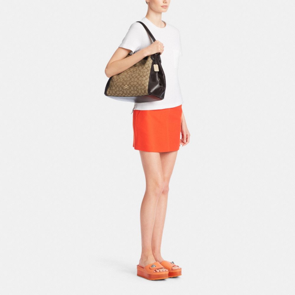coach signature edie 31 shoulder bag