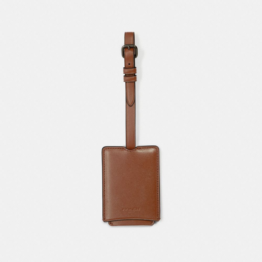 COACH 33700 - LUGGAGE TAG SADDLE