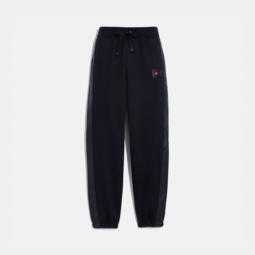 Coach X Champion Sweatpants - BLACK - COACH 3374