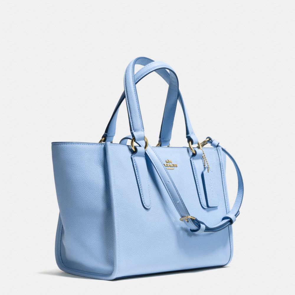 coach purse light blue