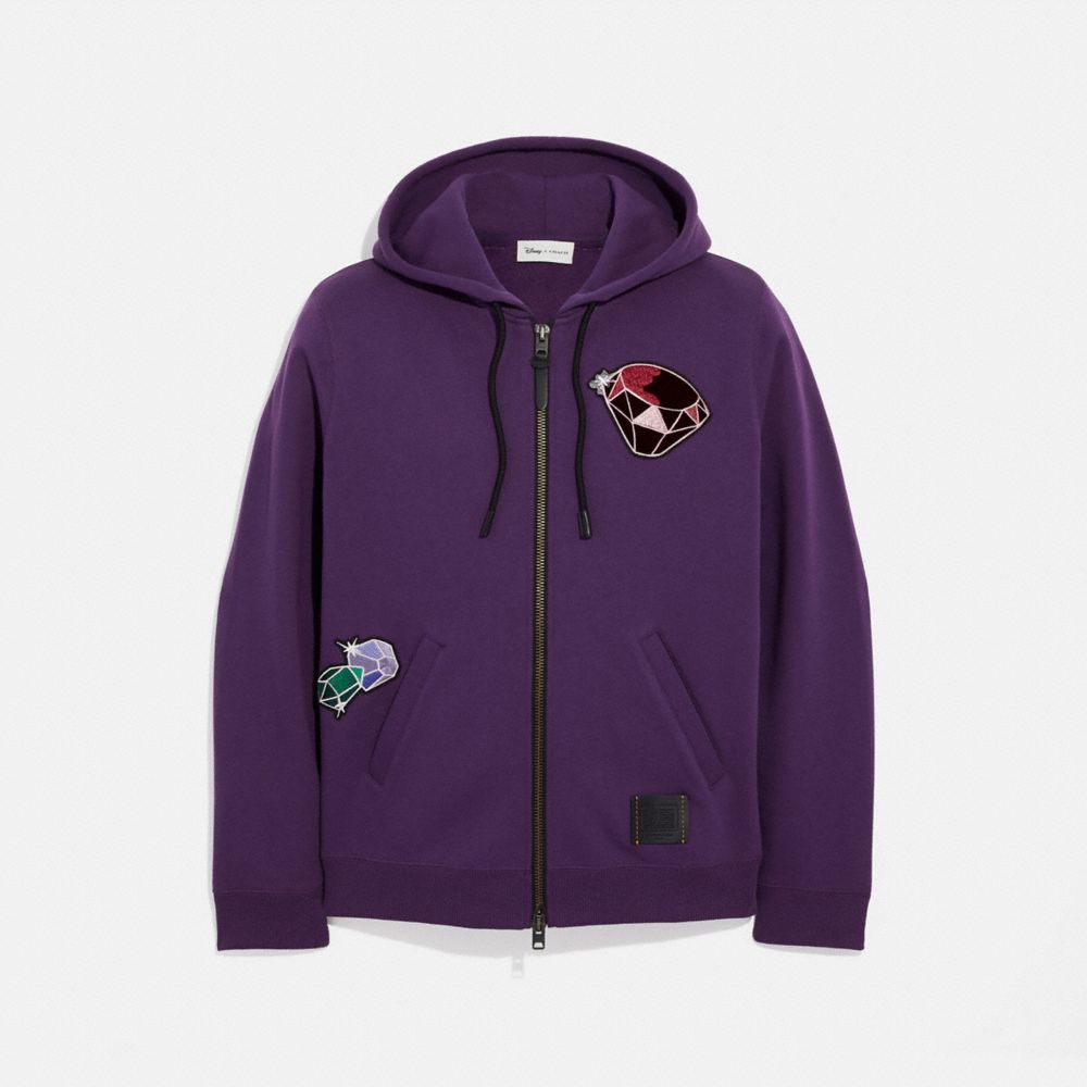 DISNEY X COACH DOPEY HOODIE - PURPLE - COACH 34219