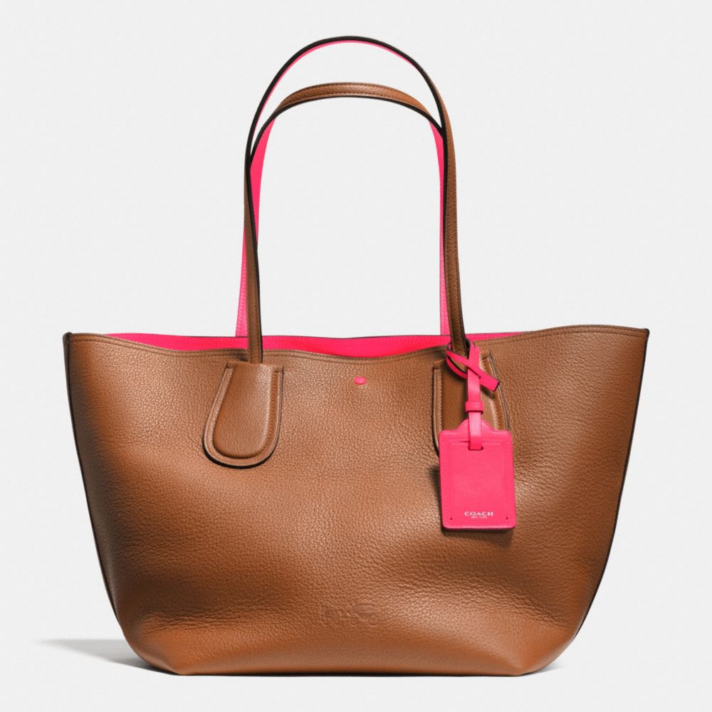 coach soft leather tote