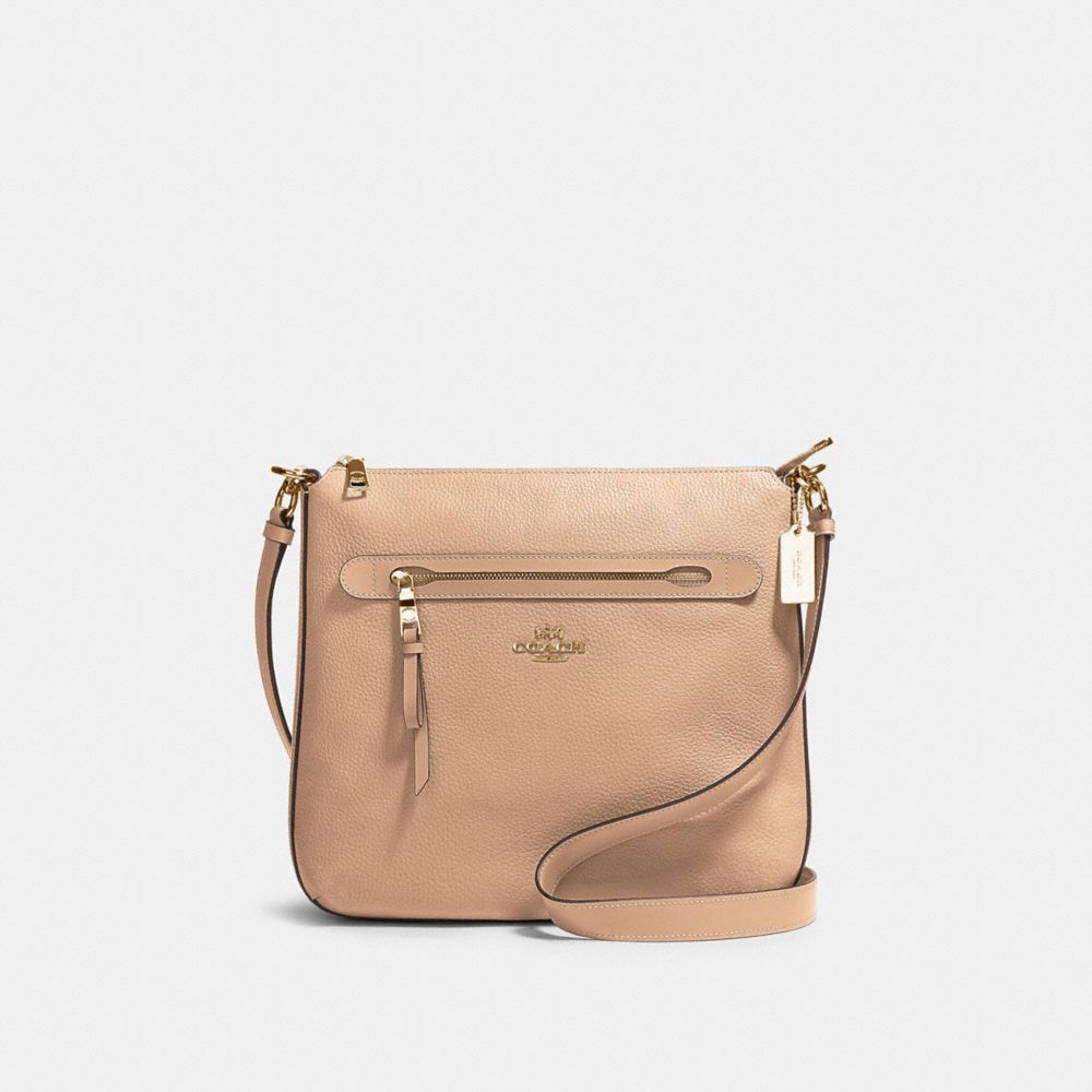 COACH 34823 - MAE FILE CROSSBODY IM/TAUPE