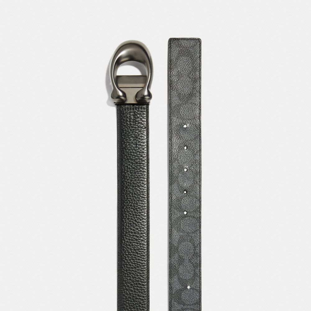 Signature Buckle Cut-To-Size Reversible Belt, 38Mm