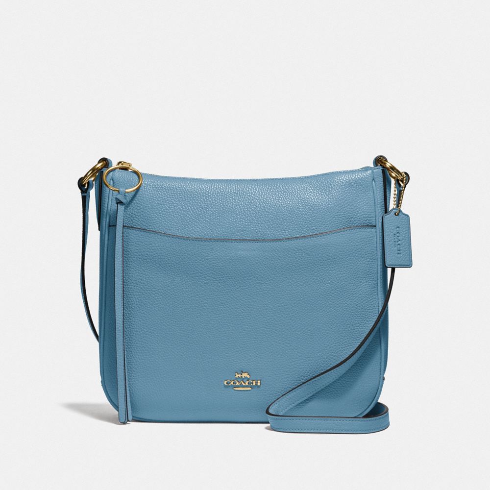 CHAISE CROSSBODY - 35543 - GD/PACIFIC BLUE