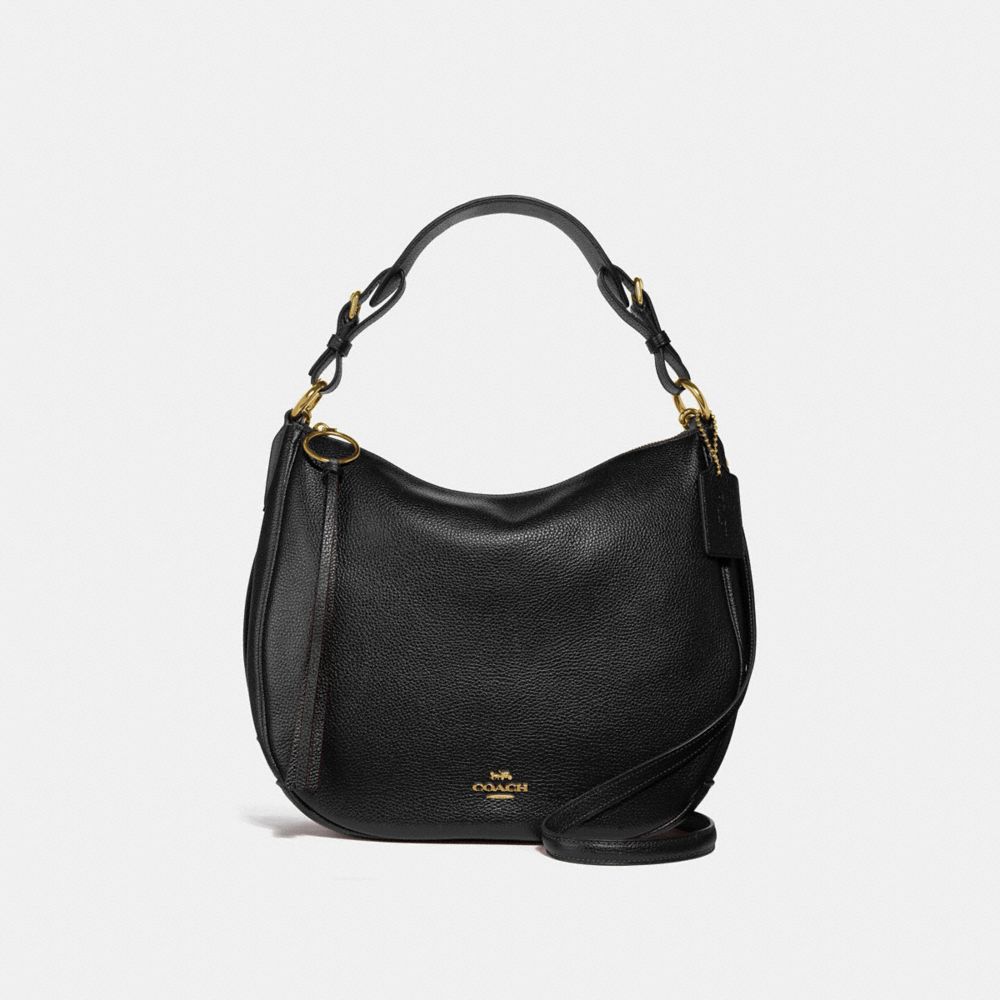 COACH 35593 Sutton Hobo Gold/Black