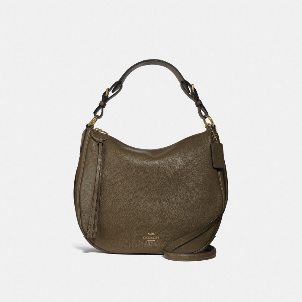 COACH 35593 SUTTON HOBO GOLD/MOSS