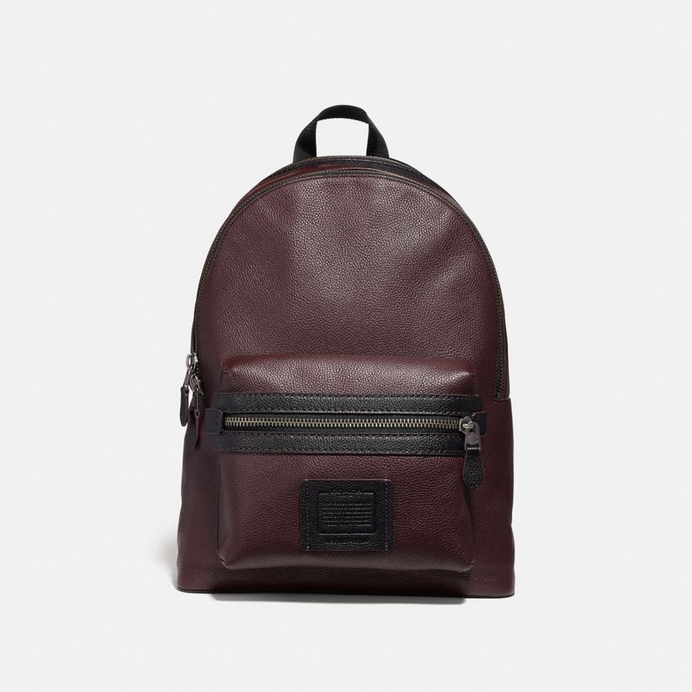 COACH 35604 Academy Backpack OXBLOOD/BLACK ANTIQUE NICKEL