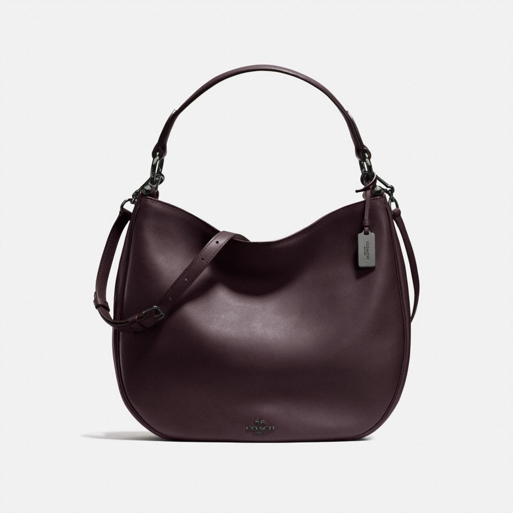 COACH MAE HOBO - QB/OXBLOOD - 36026