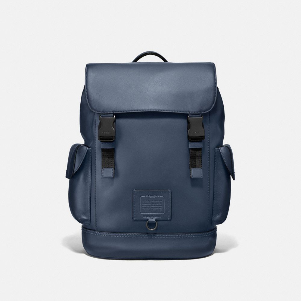 Rivington Backpack - DENIM/BLACK COPPER - COACH 36080